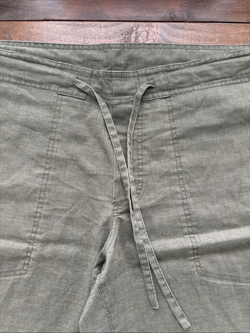 Prana Sutra Men's Flat Front Drawstring Shorts - Faded Green